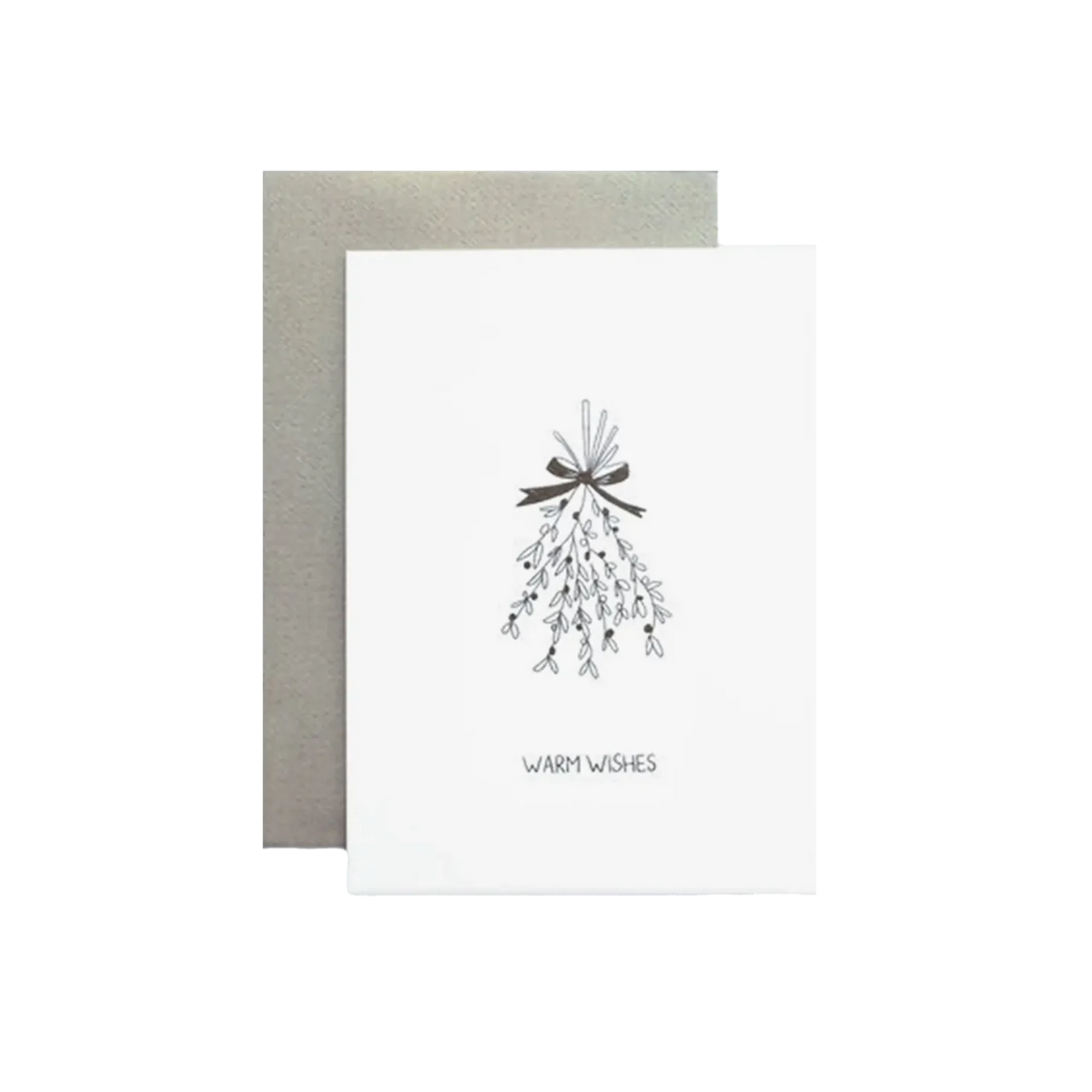 Zenobie Mistletoe Greeting Card