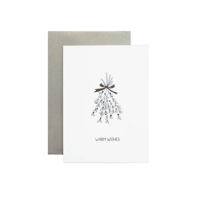 Zenobie Mistletoe Greeting Card
