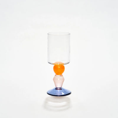 Miami Wine Glass with Diamonds