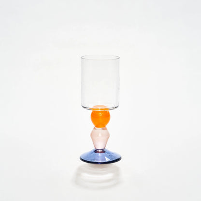 Miami Wine Glass with Diamonds