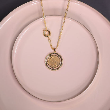 Elsa O Horoscope Necklace - Gemni