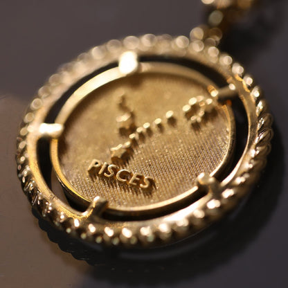 Elsa O Horoscope Necklace - Pisces