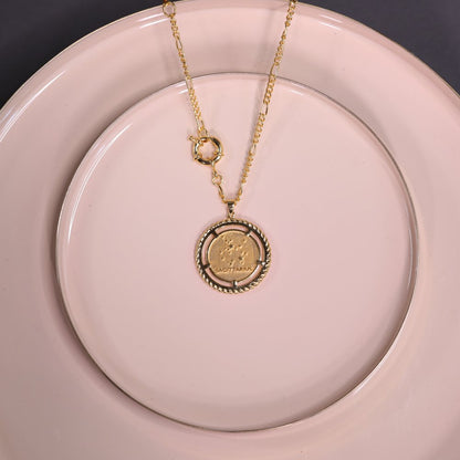 Elsa O Horoscope Necklace - Sagittarius