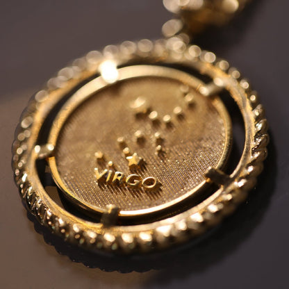 Elsa O Horoscope Necklace - Virgo