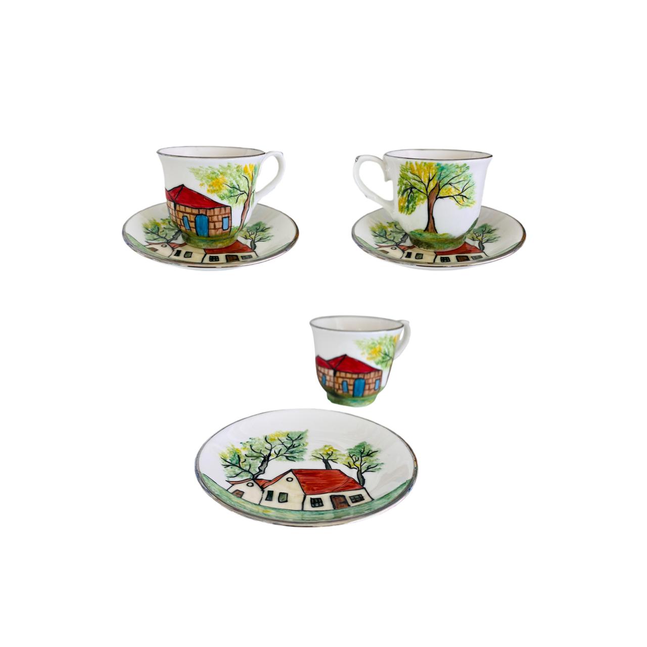 The Heritage Collection Expresso Coffee Cups - Set of 6