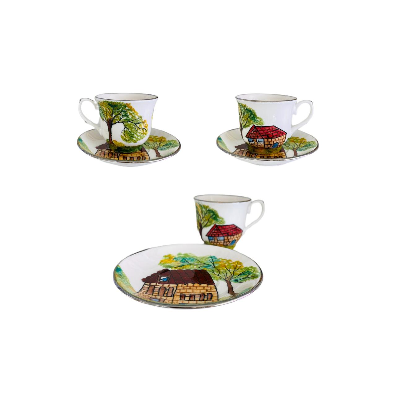 The Heritage Collection Expresso Coffee Cups - Set of 6