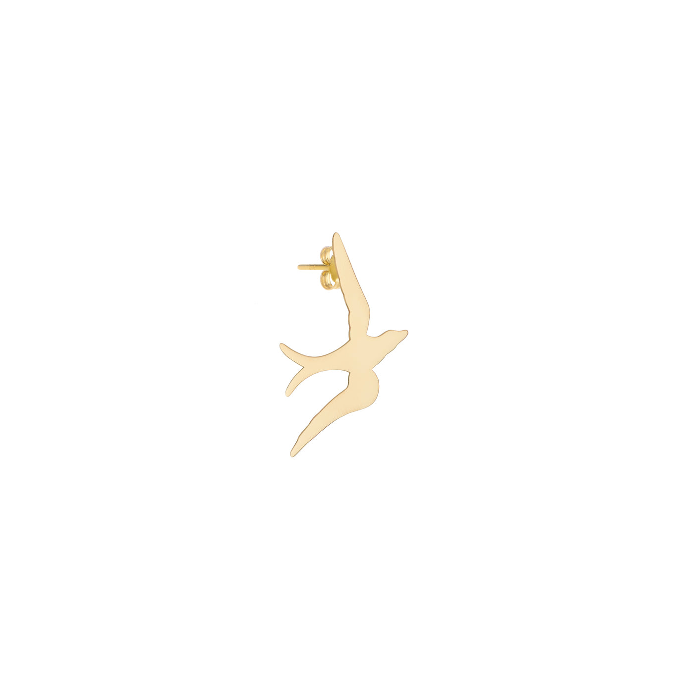 LRJC The Flying Golden Bird Earring