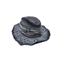 Load image into Gallery viewer, Straw Hat with Rope &amp; Charms - Silver
