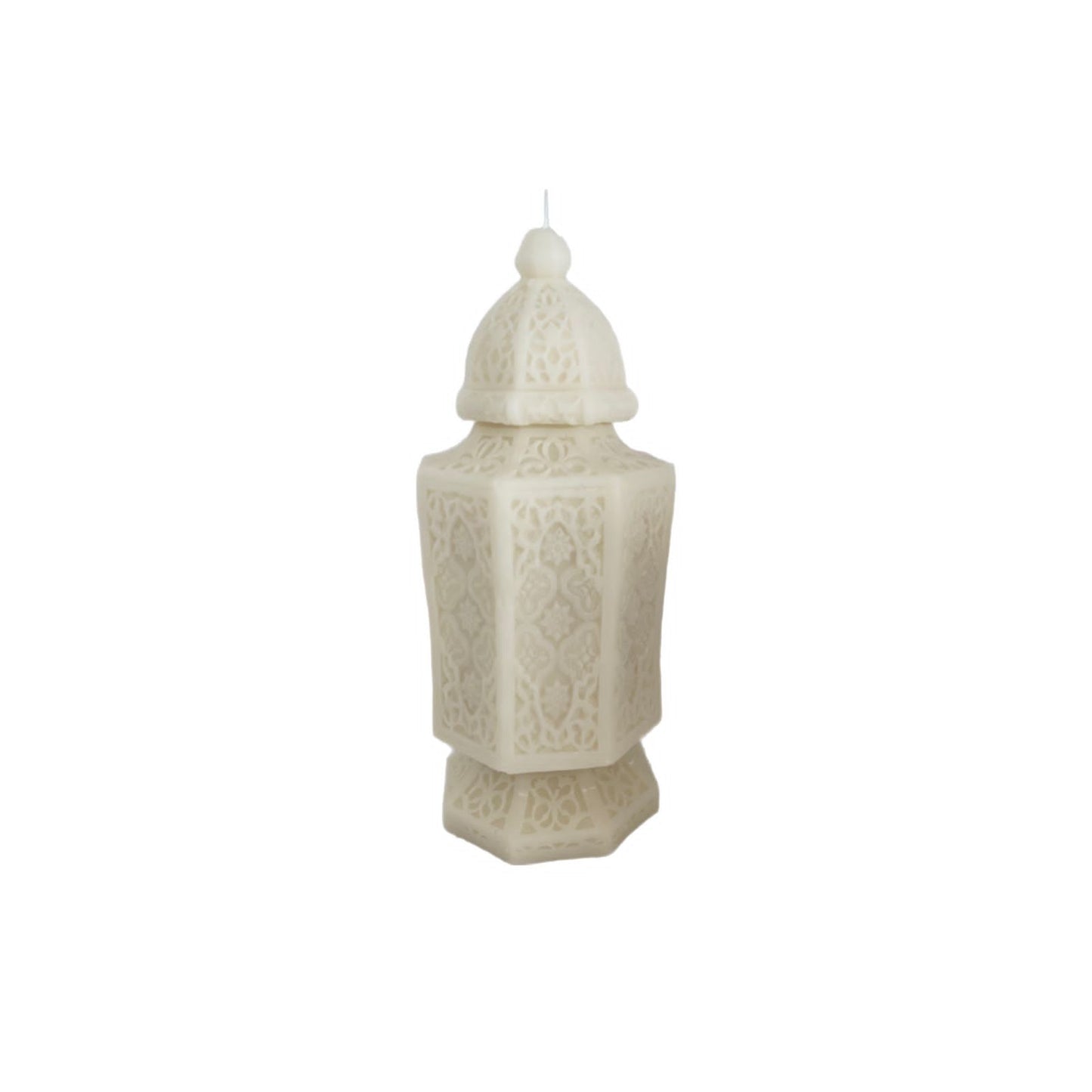 Lantern Candle - White