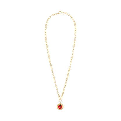 Wilhelmina Garcia Ladybug Necklace