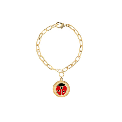Wilhelmina Garcia Ladybug Bracelet