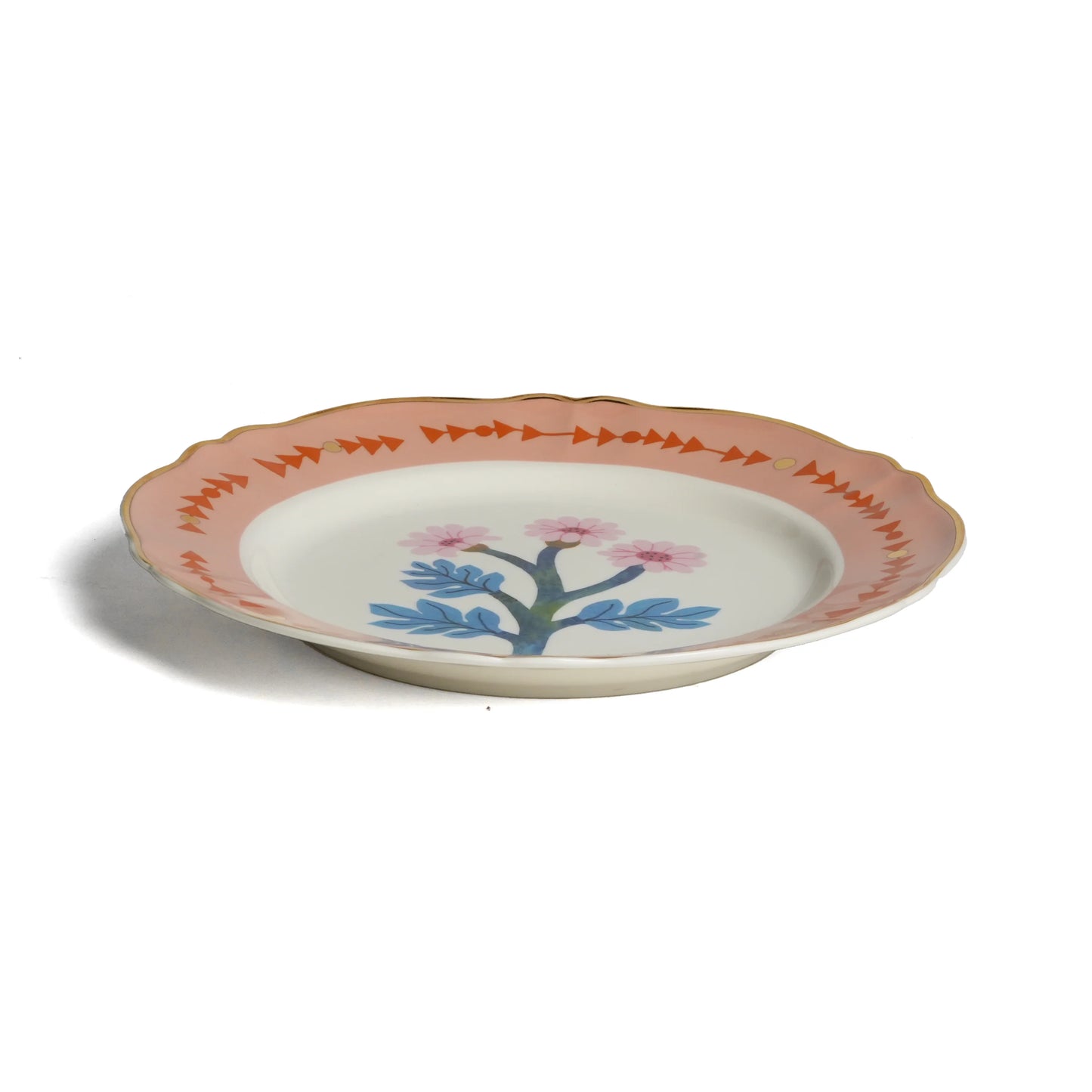 Bitossi Home Botanica Pink Dinner Plate