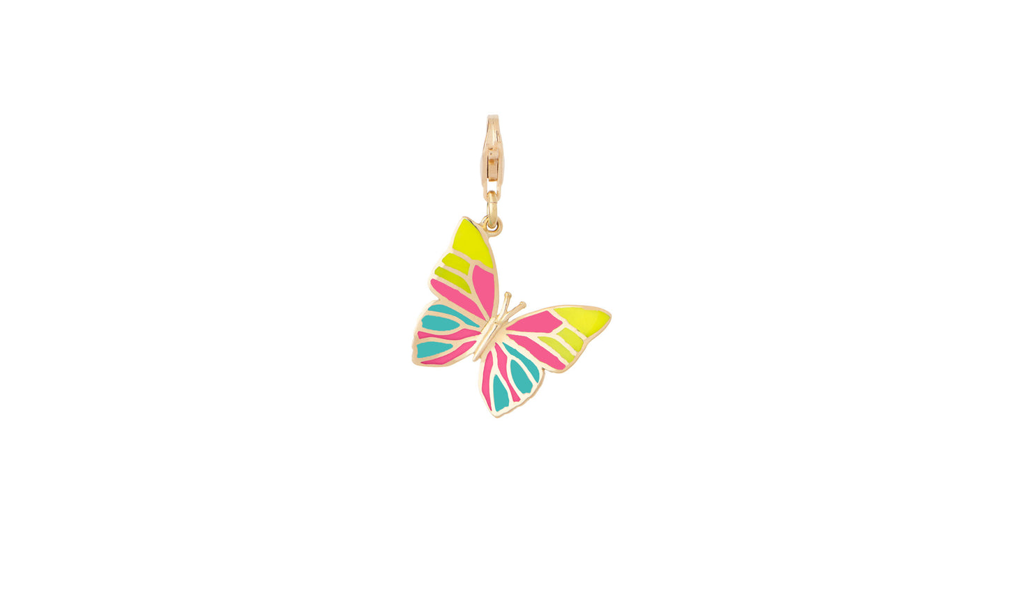 LRJC Butterfly Charm 18K Gold