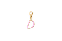 Load image into Gallery viewer, LRJC Initial Enameled Charm 18K Gold
