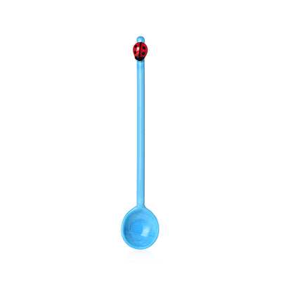 Ichendorf Glass Spoon w/ Ladybug - Set of 2