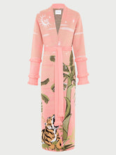Load image into Gallery viewer, Hayley  Menzies Roaring Tiger Cotton Jacquard Duster
