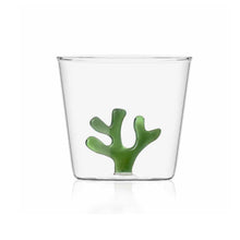 Load image into Gallery viewer, Ichendorf Glass Tumbler Green Coral
