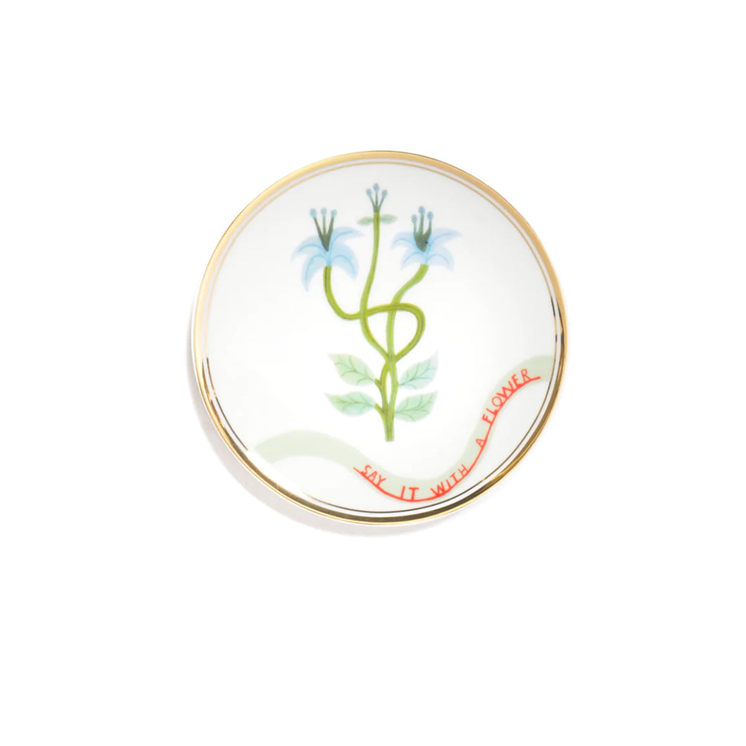 Bitossi Home Bread Plate - Say it with a Flower