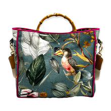Load image into Gallery viewer, Atelier Bamboo Isla Marguarita Small Tote Bag
