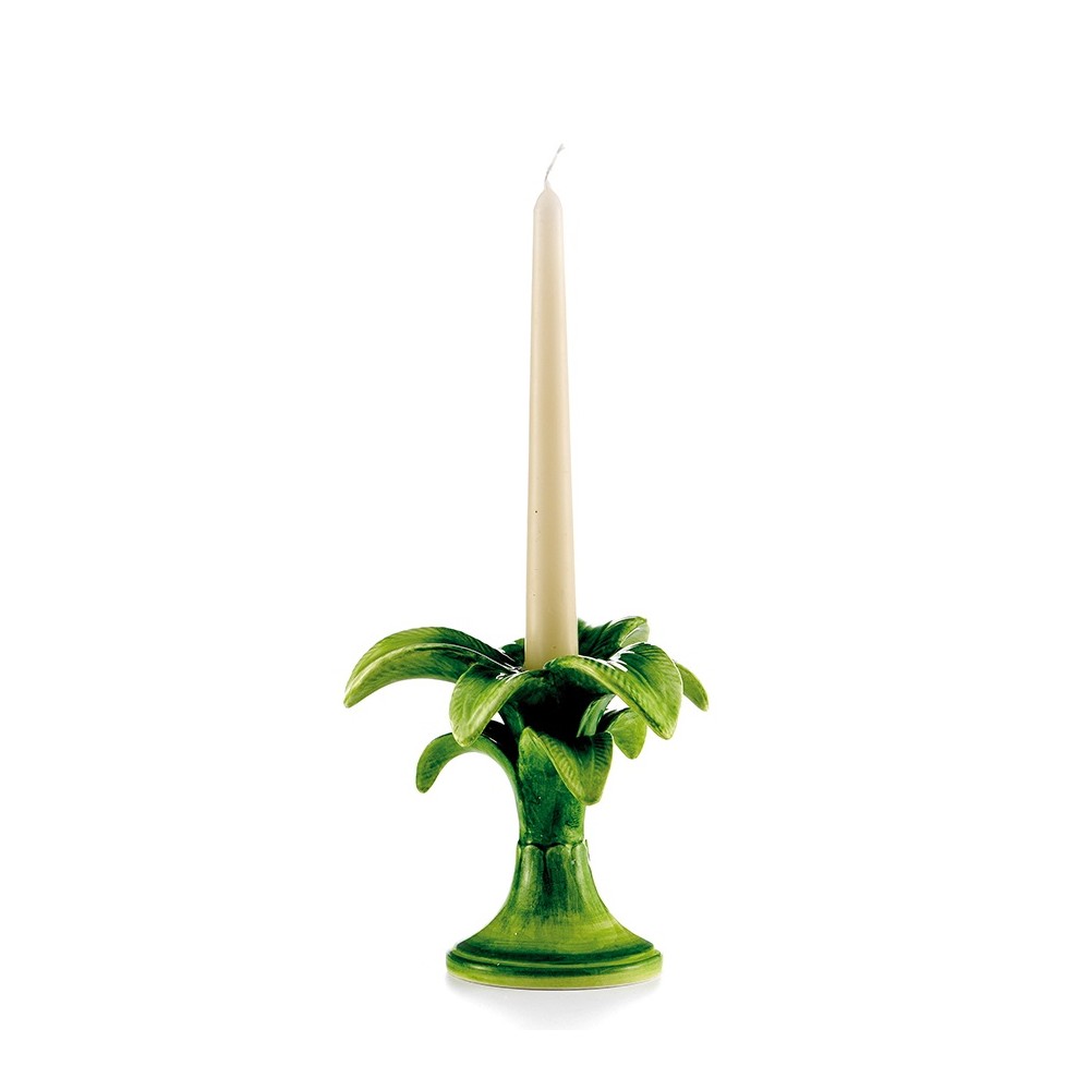 Les Ottomans Palm Tree Candle Holder Small