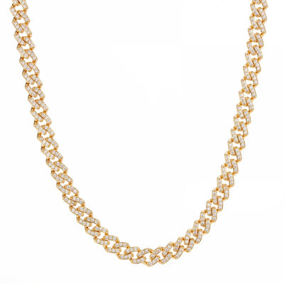 Crystal Haze Mexican Chain Necklace