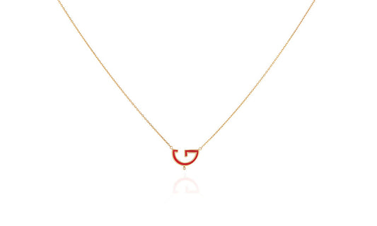 LRJC  Ø­Ø¨ Necklace - Red