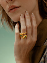 Load image into Gallery viewer, Darya Emerald Ring

