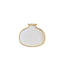 Load image into Gallery viewer, Pomegranate Plate White - M
