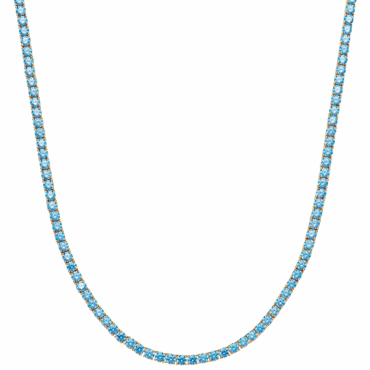 Crystal Haze Serena Necklace - Adriatic Blue