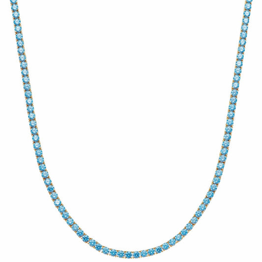 Crystal Haze Serena Necklace - Adriatic Blue