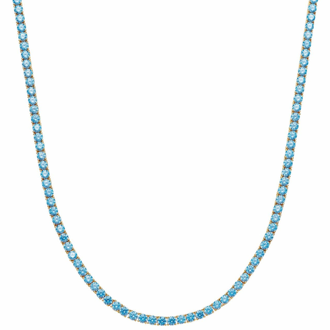 Crystal Haze Serena Necklace - Adriatic Blue