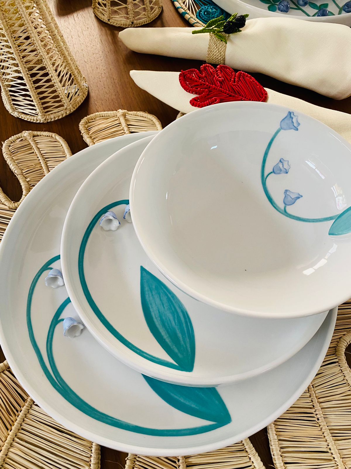 Ichendorf Table Setting Set of 3 - Lily