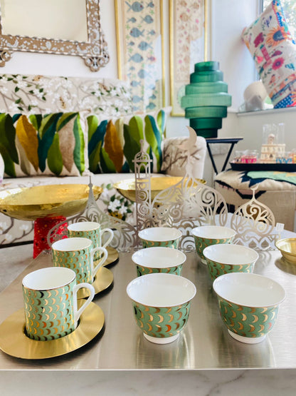 Zarina Moonrise Espresso Cups - Set of 6