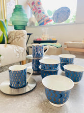 Load image into Gallery viewer, Zarina Moonset Chaffe Cups - Set of 6
