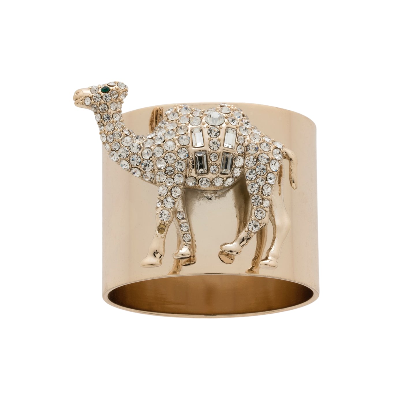 Napkin Rings Set Of Two - Camel