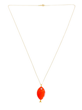 Load image into Gallery viewer, Sofia Fish Enameled Brass Necklace - Big
