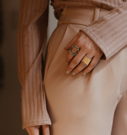 Anillo Dona Emerald Ring