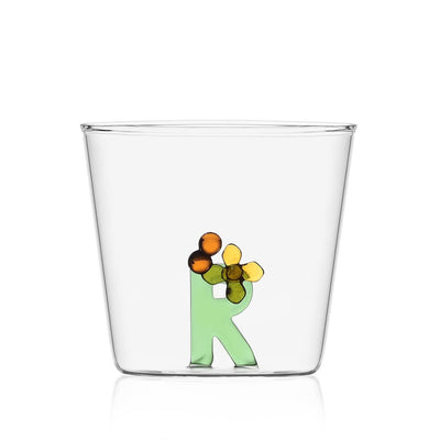 Ichendorf Glass Tumbler Bloom Alphabet K-Z