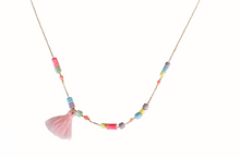 Load image into Gallery viewer, LRJC Rainbow Necklace with Tassel
