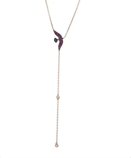 J by Boghossian Long Bird Necklace