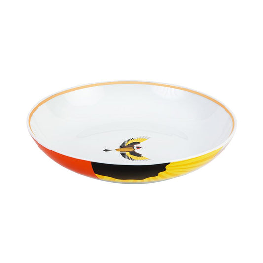 Silsal Sarb Soup Bowl - European Goldfinch