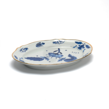 Bitossi Home Oval Platter Porcelain - Blue