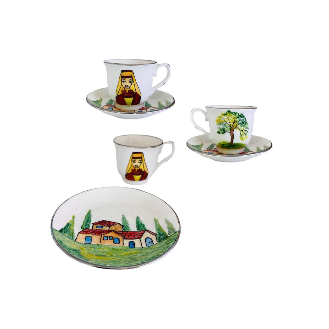 The Heritage Collection Expresso Coffee Cups - Set of 6