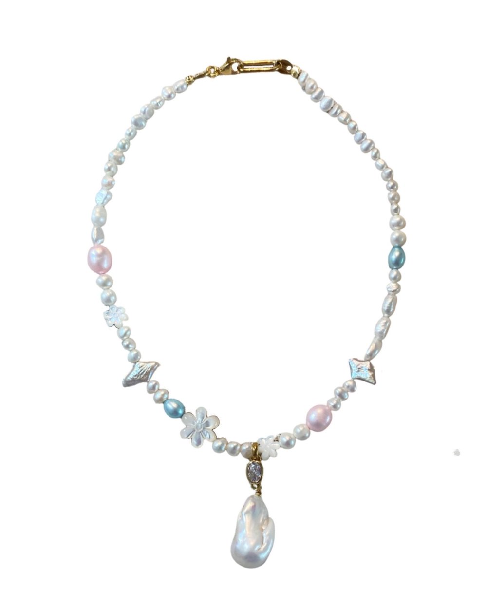 Amalfi Night Pearl Necklace