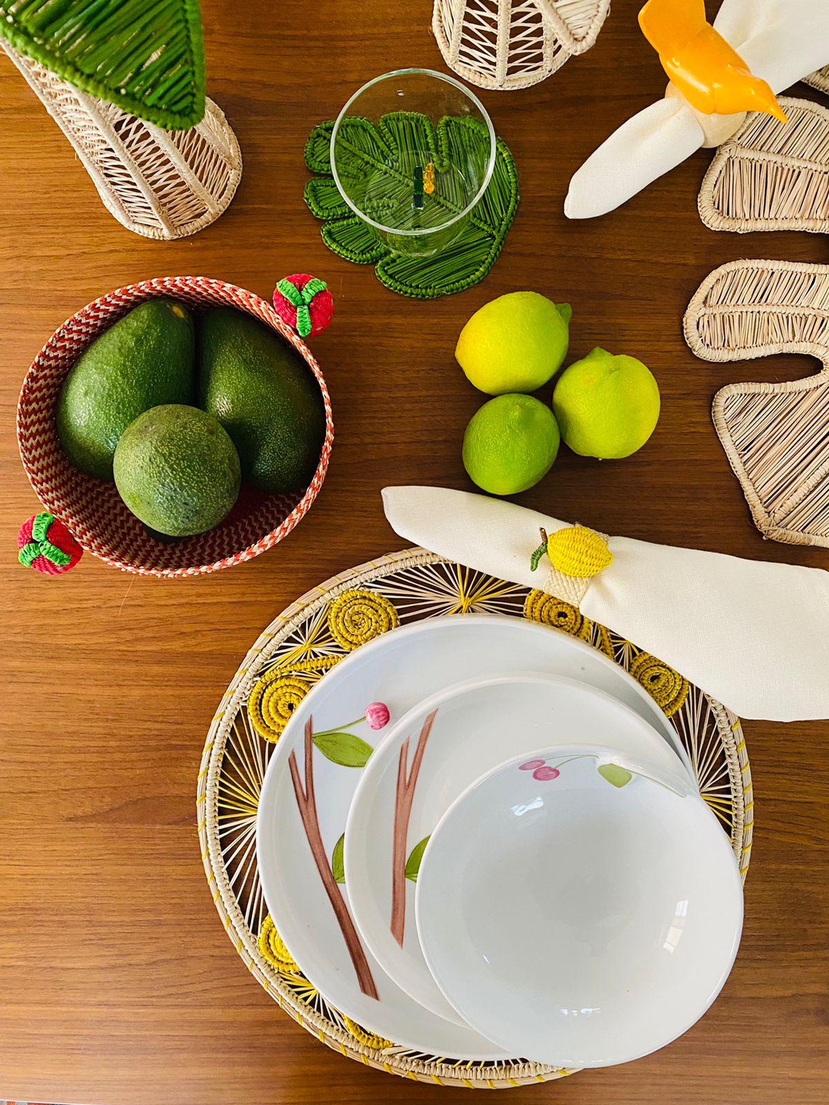 Ichendorf Table Setting Set of 3 - Cherries