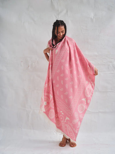 Sun of a Beach Bandana Feather Beach Towel