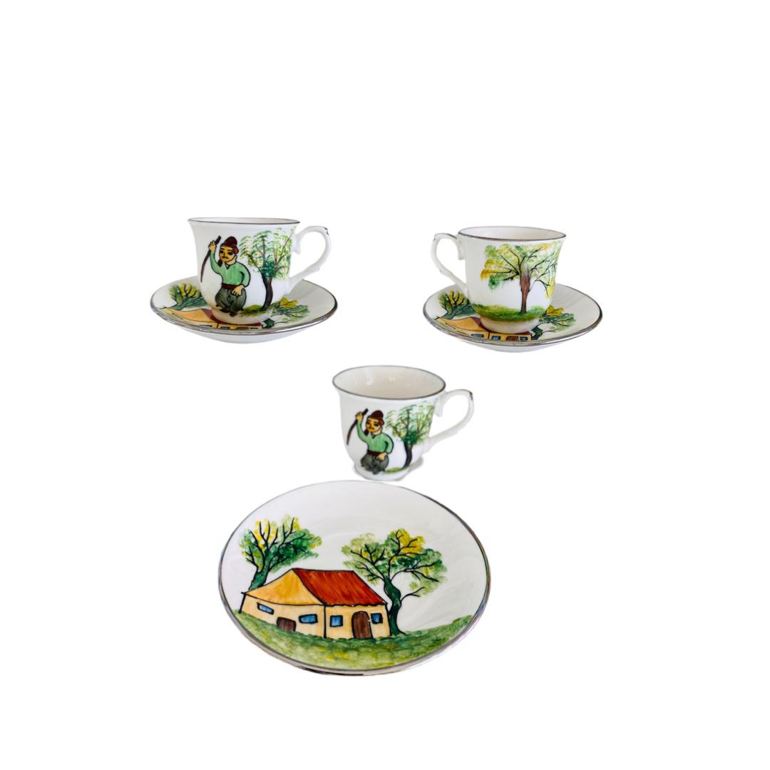 The Heritage Collection Expresso Coffee Cups - Set of 6