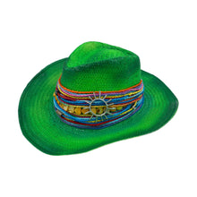 Load image into Gallery viewer, Straw Hat with Beads &amp; Sun
