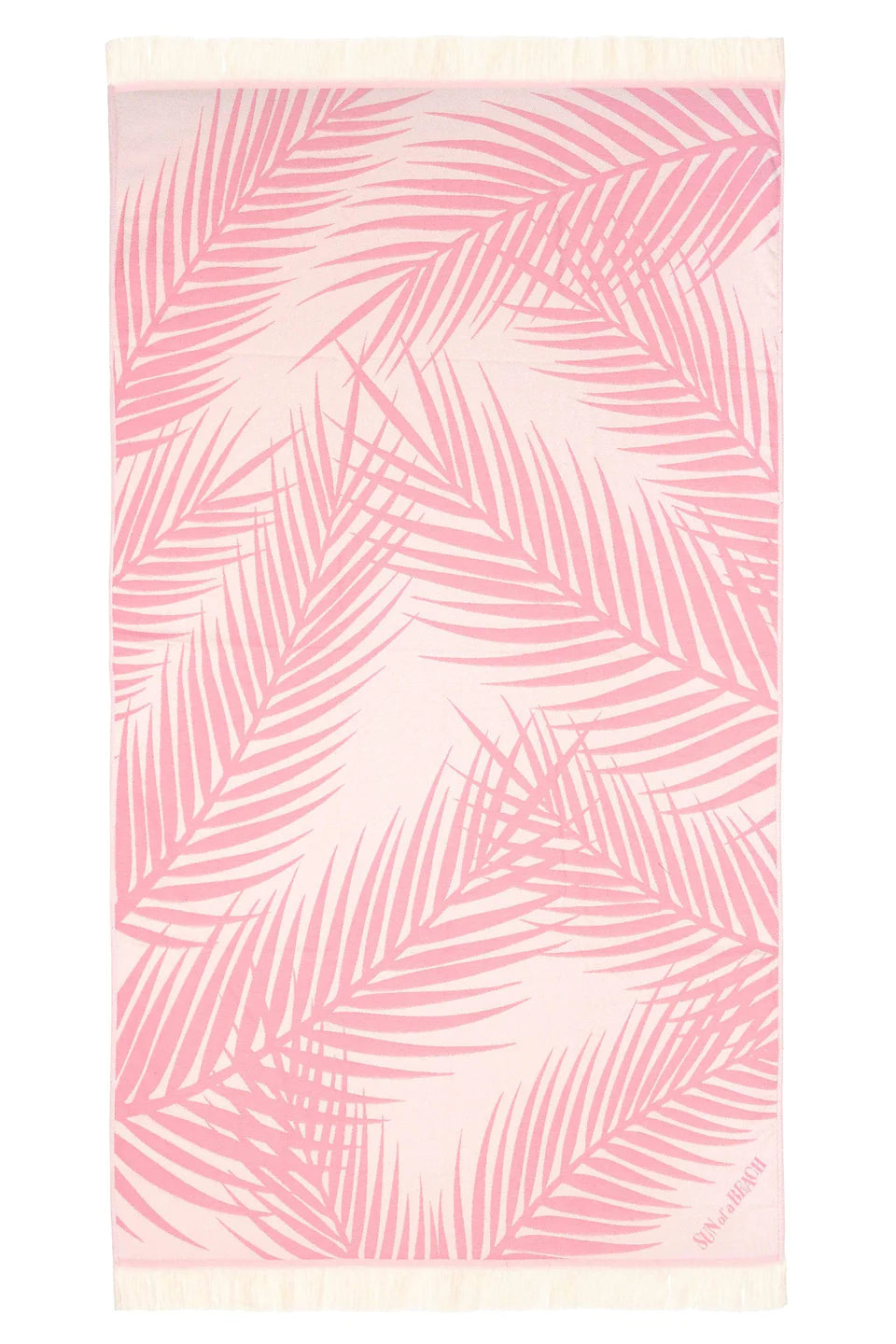 Sun of a Beach Palm Springs Feather Beach Towel