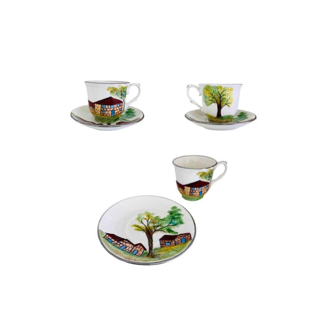 The Heritage Collection Expresso Coffee Cups - Set of 6